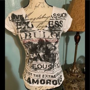 Express short sleeve top